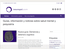 Tablet Screenshot of neuropsi.com